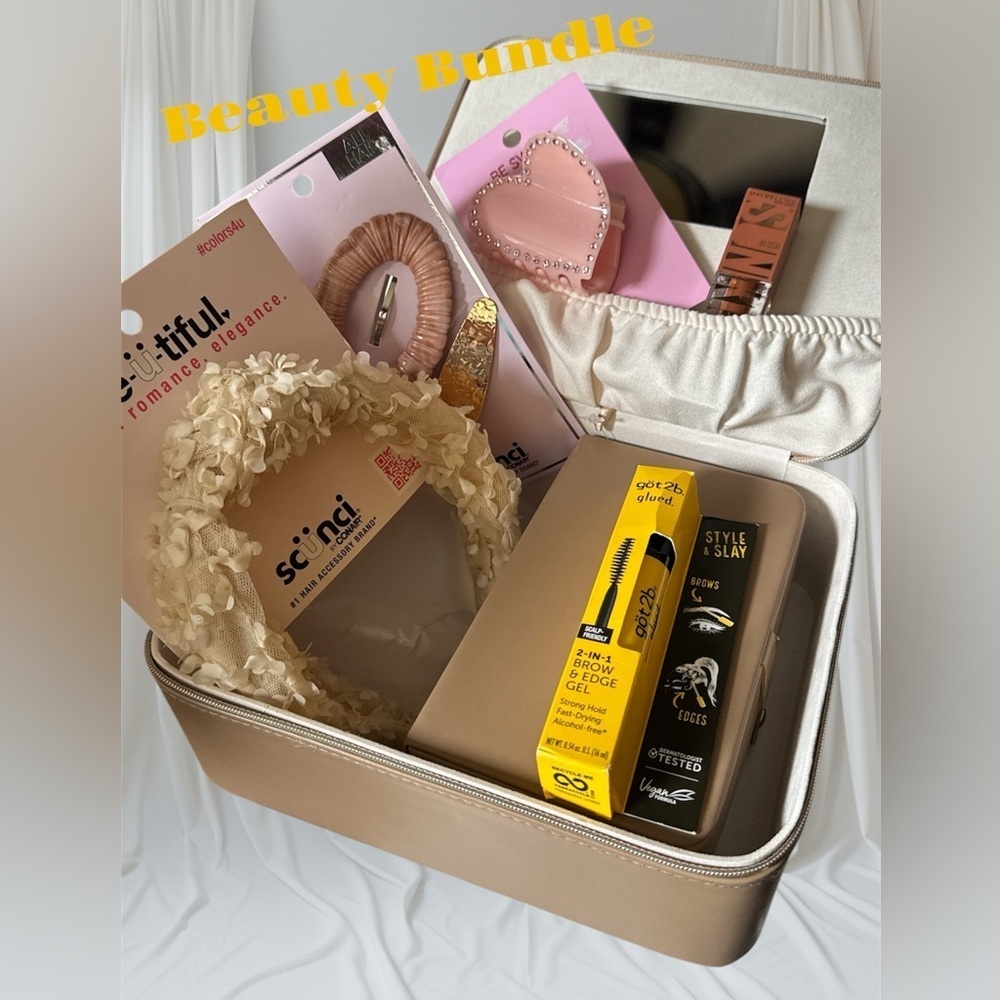 Beauty Bundle with Hair Accessories and Makeup